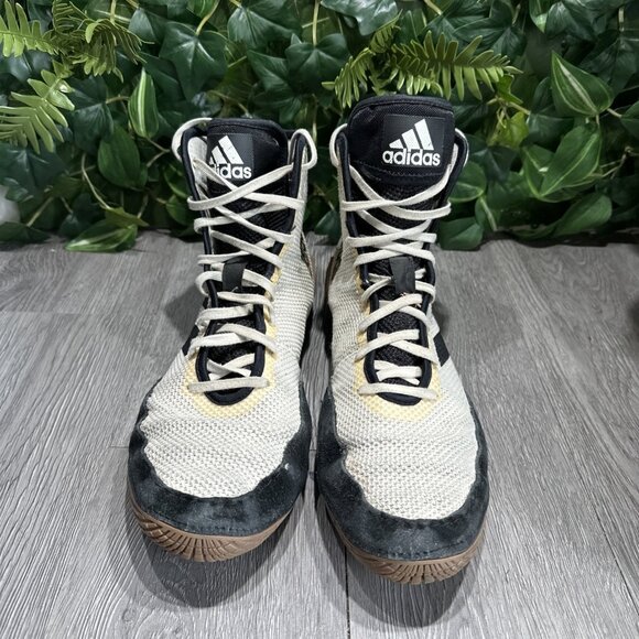 Adidas Tech Fall 2.0 Mens Size 12 White Ivory Black Athletic Wrestling Shoes main image 8